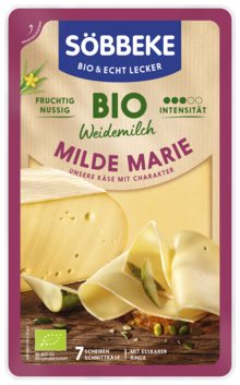 Packung Bio Weidemilch Milde Marie Scheiben