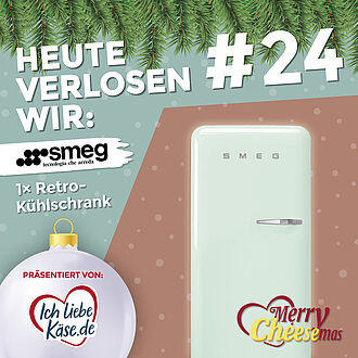 Ich liebe Käse - Adventskalender 2024 - Türchen Nr 24