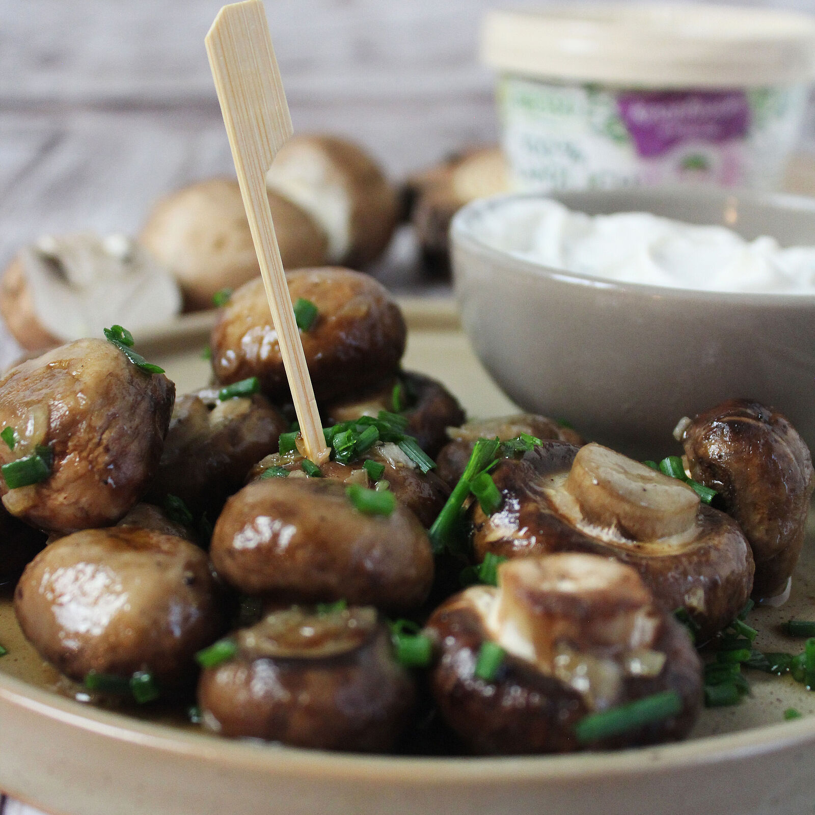 Champignons vom Weihnachtsmarkt