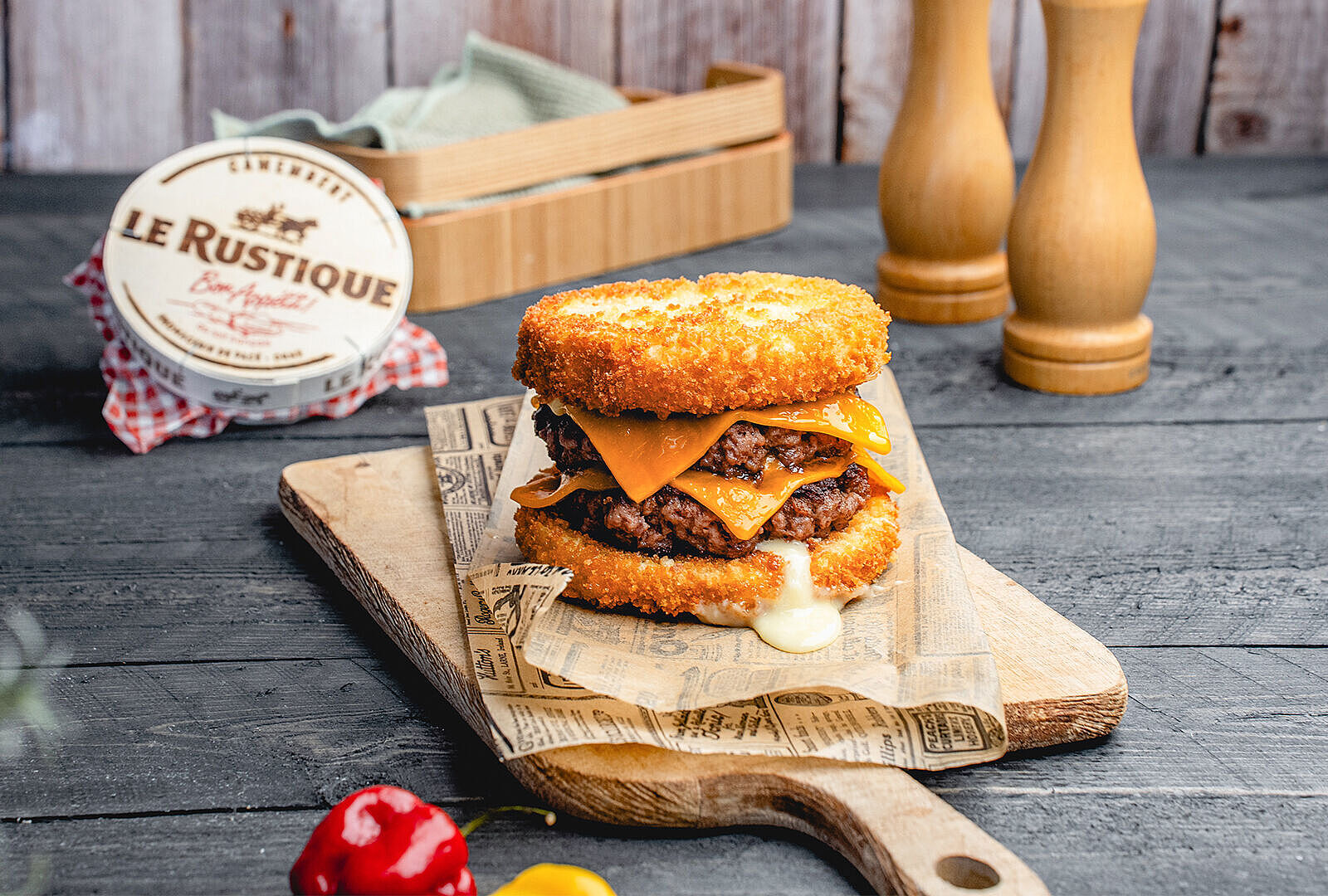 Camembert Burger