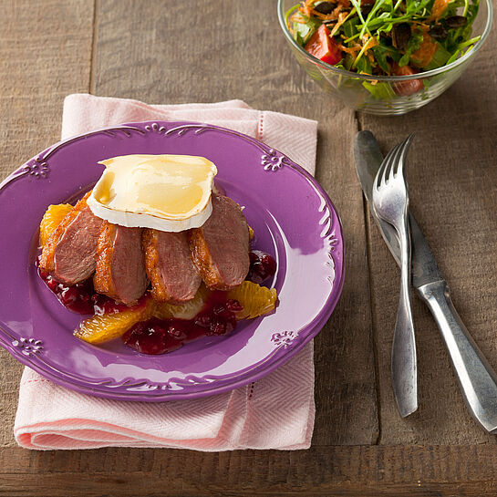 Entenbrust mit fruchtiger Sauce - genussvoll kochen