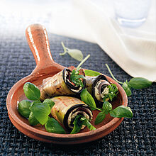 Fingerfood &quot;Aubergine&quot; - leckere Rezeptidee