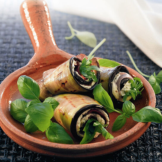 Fingerfood &quot;Aubergine&quot; - leckere Rezeptidee