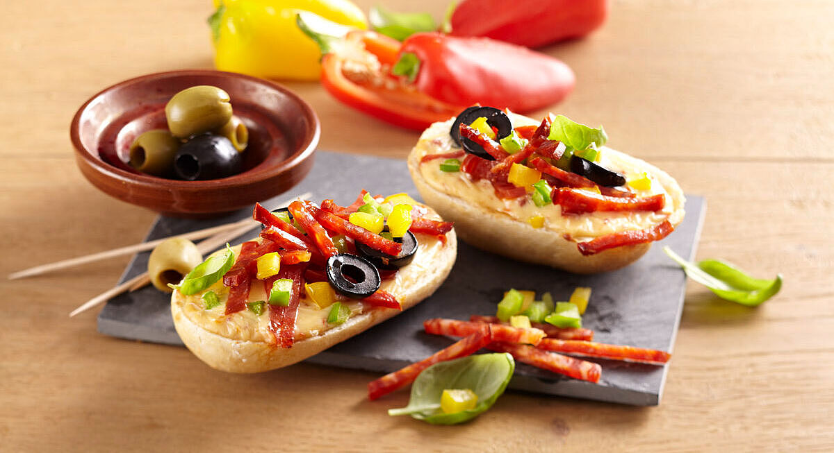 Tapas-Baguette Chorizo
