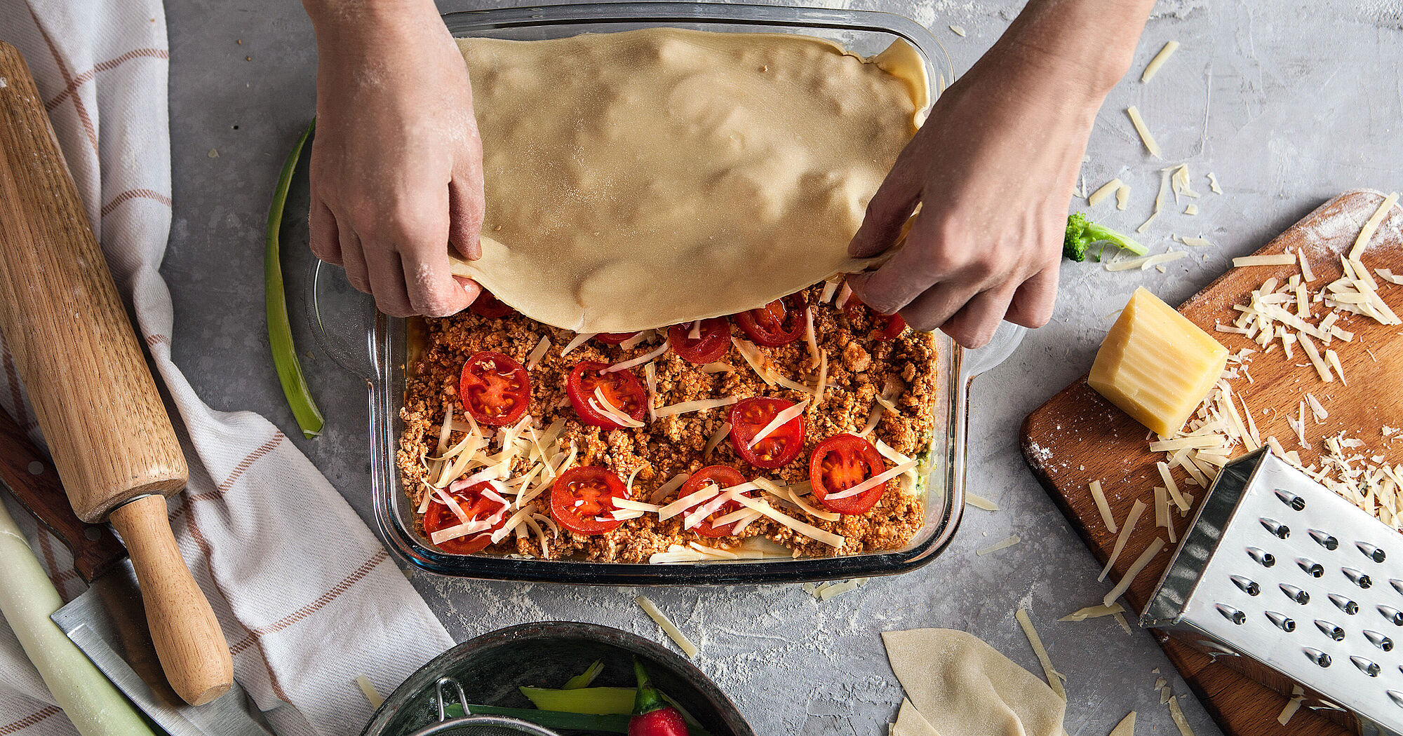 Faszinierend Lasagneplatte Selber Machen Fotos
