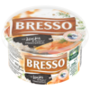 Bresso Produkt packshot Frischkäse Becher Lachs Kren Meerrettich