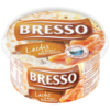 Bresso Produkt packshot Frischkäse Becher Lachs Kren Meerrettich