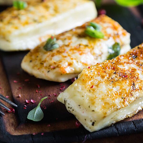 Gebackener Halloumi