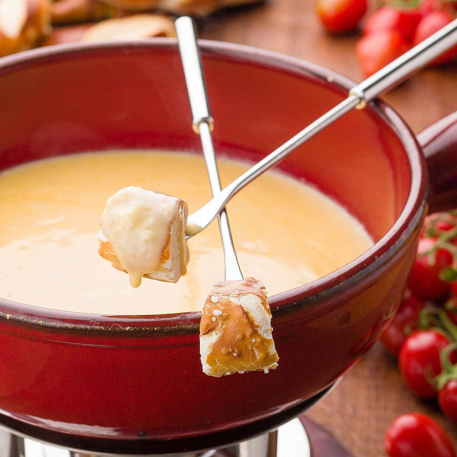 Käsefondue mit Fol Epi