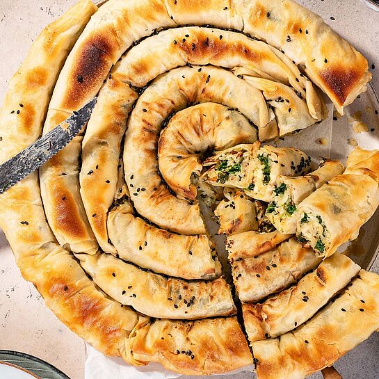 Spanakopita mit ISLOS Feta