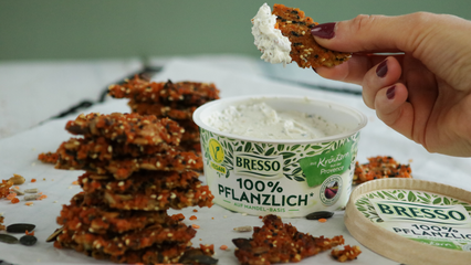 Linsencracker mit Bresso Pflanzlich