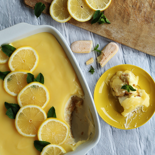 Zitronen-Limoncello-Tiramisu