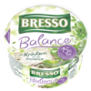 Bresso Produkt packshot Frischkäse Becher Balance Kräuter der Provence