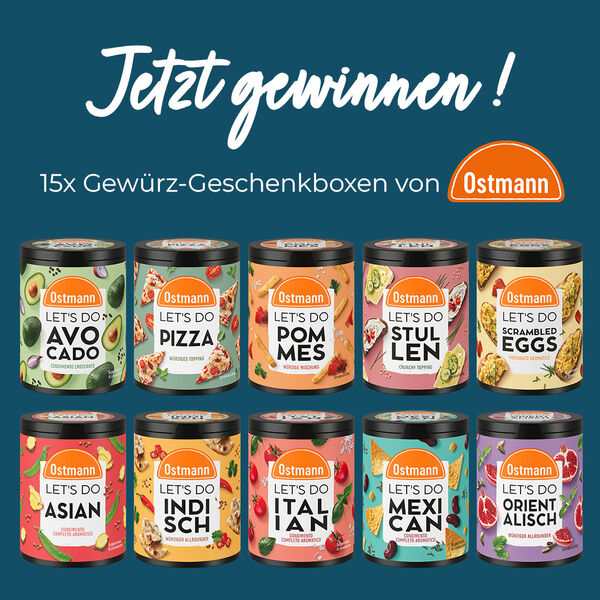 Gewinnspiel-Ostmann-Teaser Gewinne Gewürze von Ostmann!