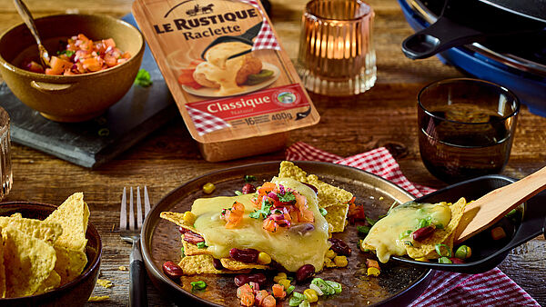 Nacho-Raclette-Pfännchen