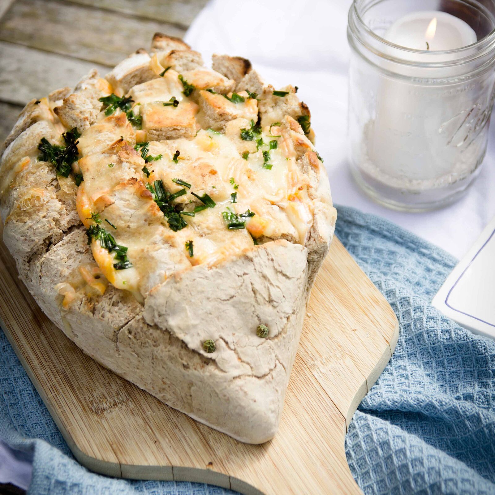 Grill-Käseigel Zupfi: leckeres Käse-Zupfbrot