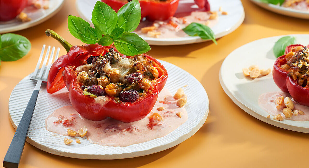 Gefüllte Paprika