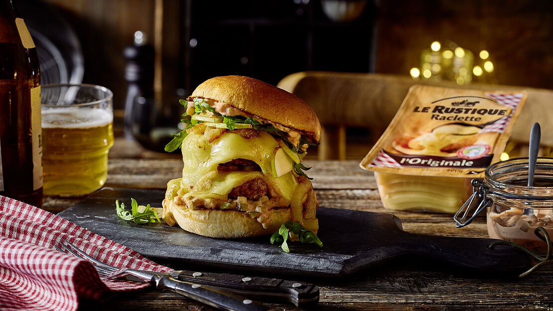 Raclette-Burger