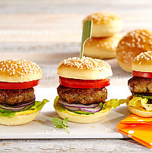 Mini-Burger mit Milkana