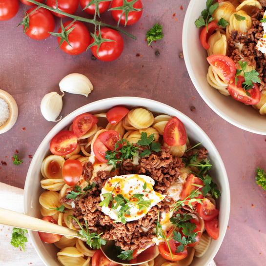 rezept_turkish-pasta_Brunch Turkish Pasta mit Brunch