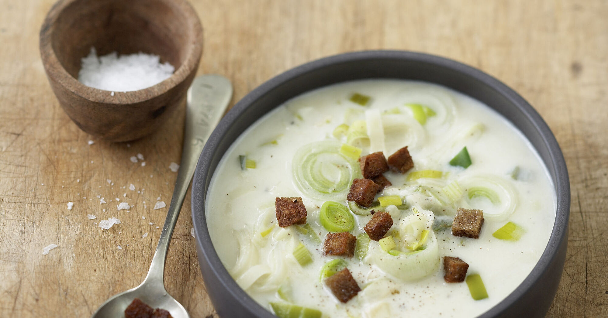 rezept käse hack lauch suppe