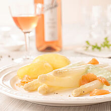 Spargel mit Chardonnay-Crème - tolle Rezeptidee