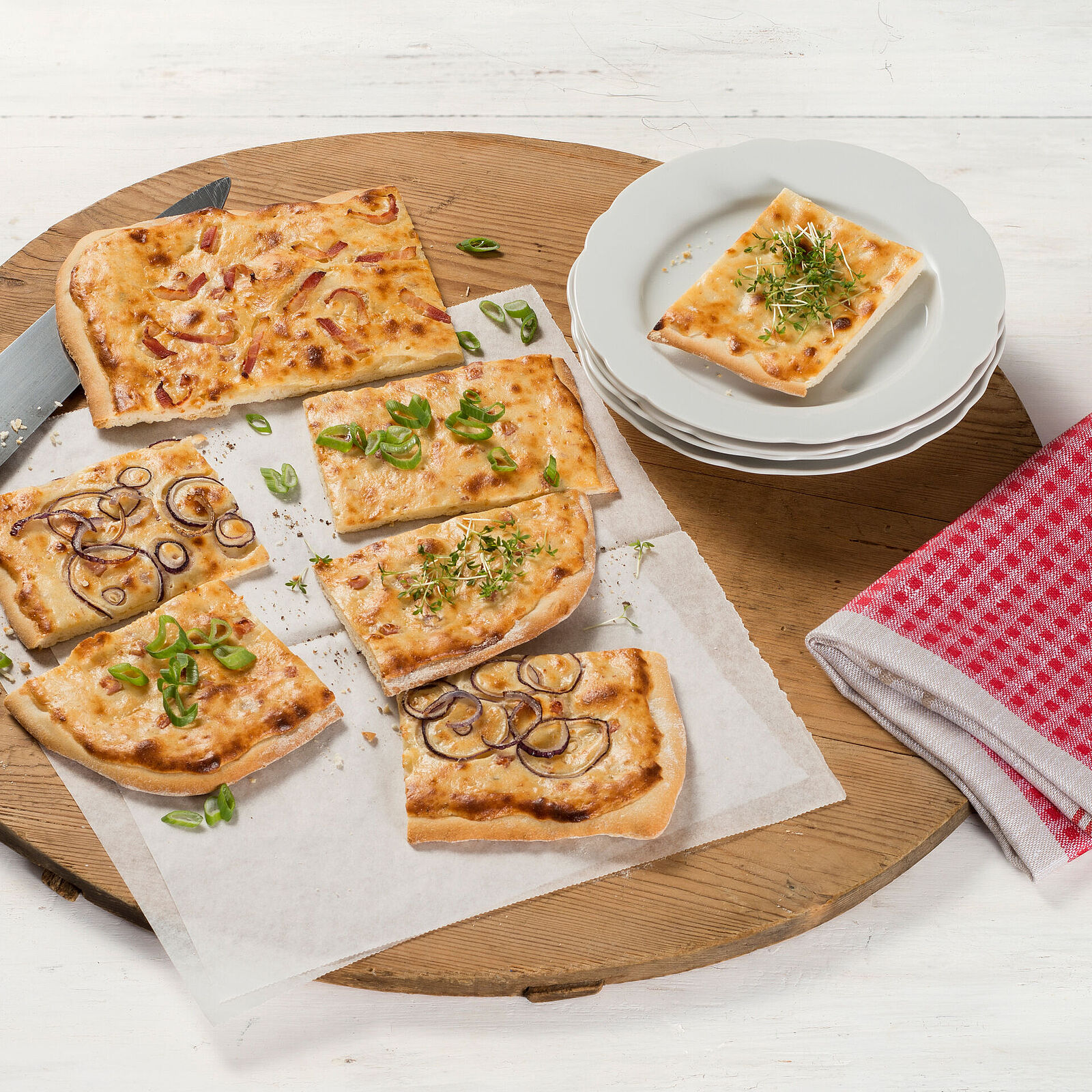 Elsässer Flammkuchen